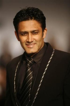 Anil Kumble - famous indian batsman