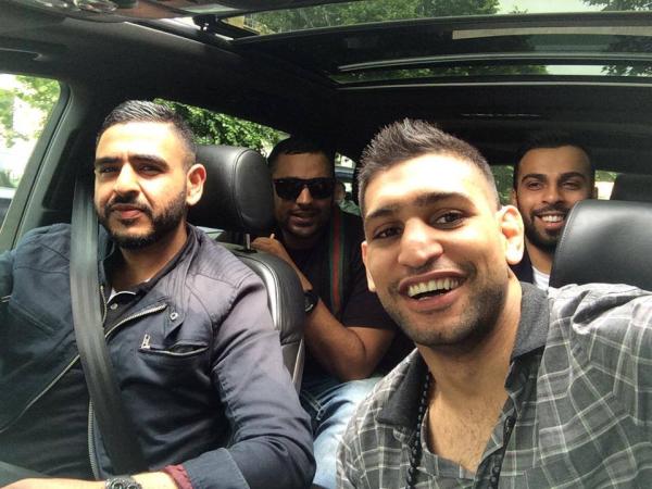 Boxer Aamir Khan In London