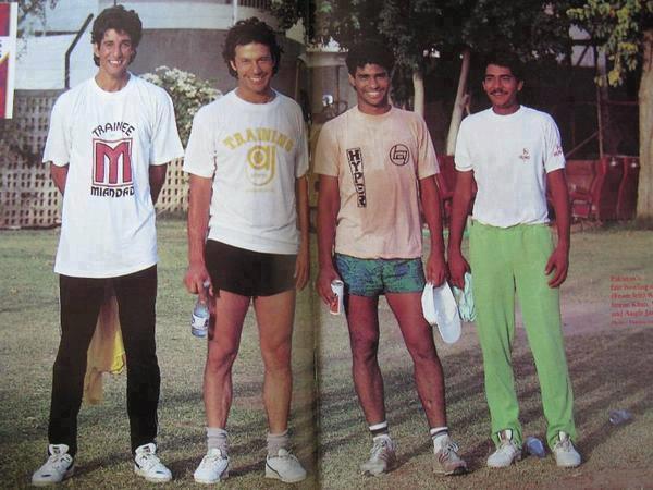 Four Fast Bowling Legends