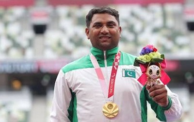 Haider Ali Wins First Ever Gold Medal For Pakistan At Tokyo Paralympics