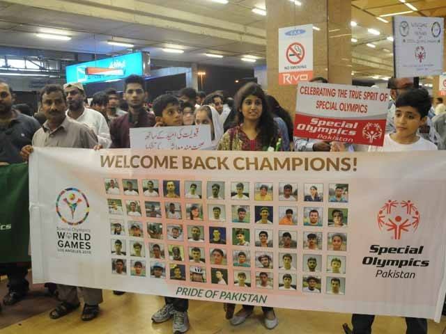 Pakistan's Special Olympics Heroes Come Back Pakistan