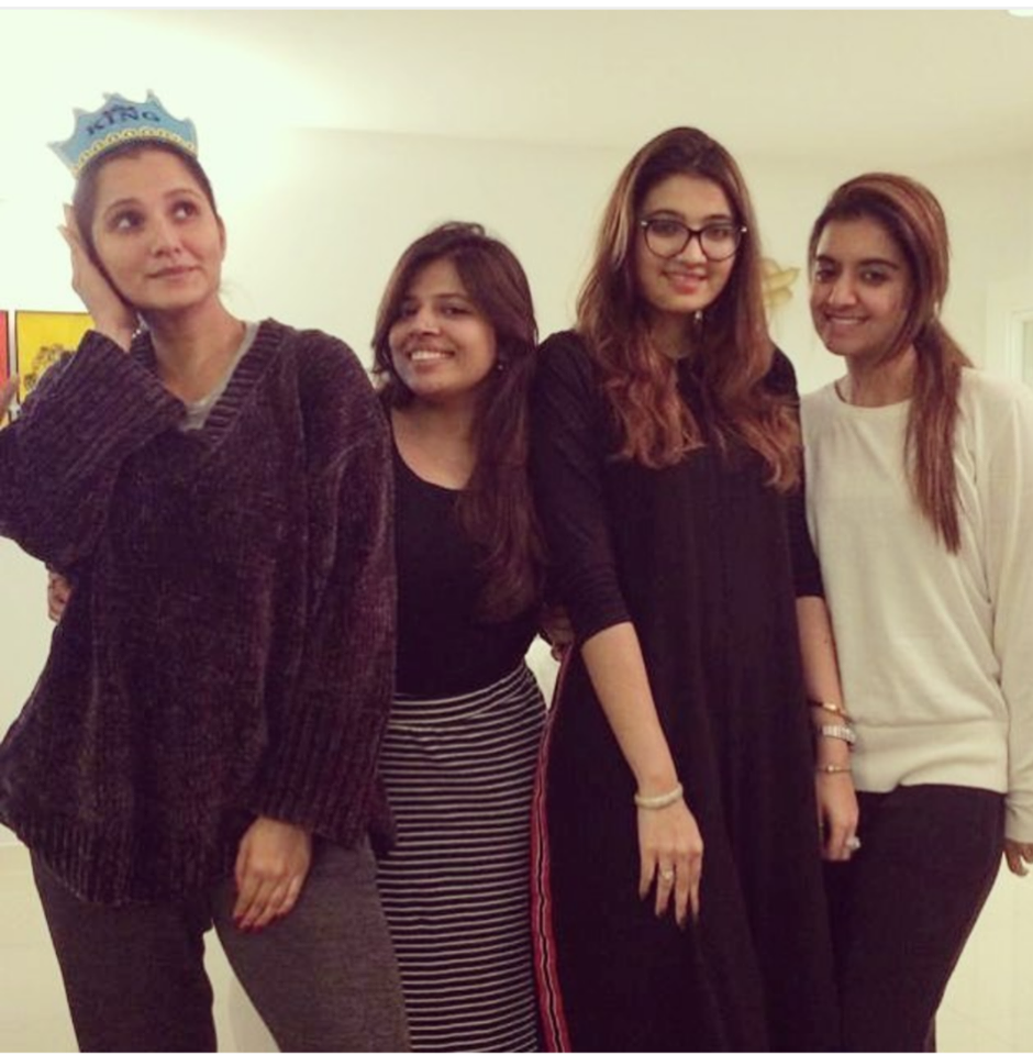 Sania Mirza With Her Siblings