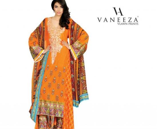 Vaneeza Lawn Summer Collection